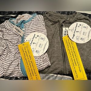 TWO LITTLE SLEEPIES PAJAMA ONESIES size 3T